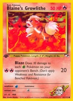 Blaine's Growlithe