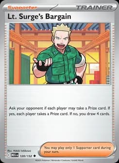 Lt. Surge's Bargain