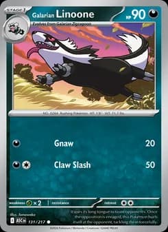 Galarian Linoone