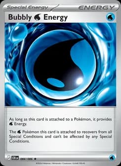 Bubbly Water Energy