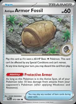 Antique Armor Fossil
