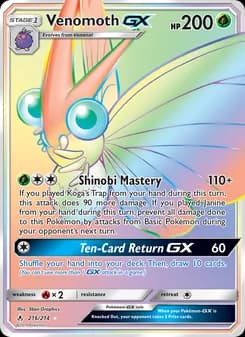 Venomoth GX