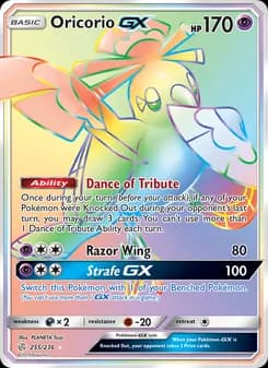 Oricorio GX