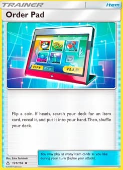 Order Pad