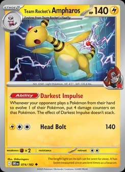 Team Rocket's Ampharos