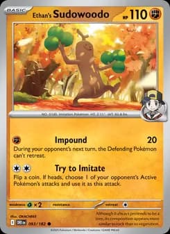 Ethan's Sudowoodo