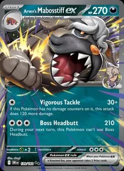 Arven's Mabosstiff ex