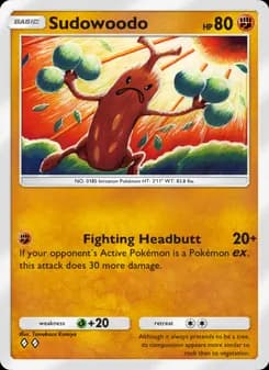 Sudowoodo