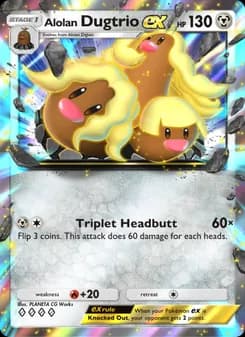 Alolan Dugtrio ex