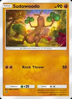 Sudowoodo