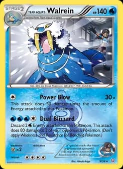 Team Aqua's Walrein
