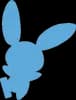 EX trainer Kit 2 (Plusle) symbol
